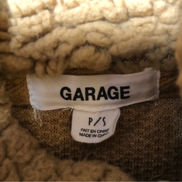 Light Brown Fuzzy Quarter Zip Jacket! - Picture 4 of 4